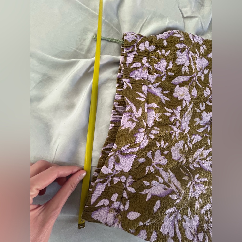 Italian Moroni Floral Patterned Wide-Leg Pants- part of set - Picture 8 of 9